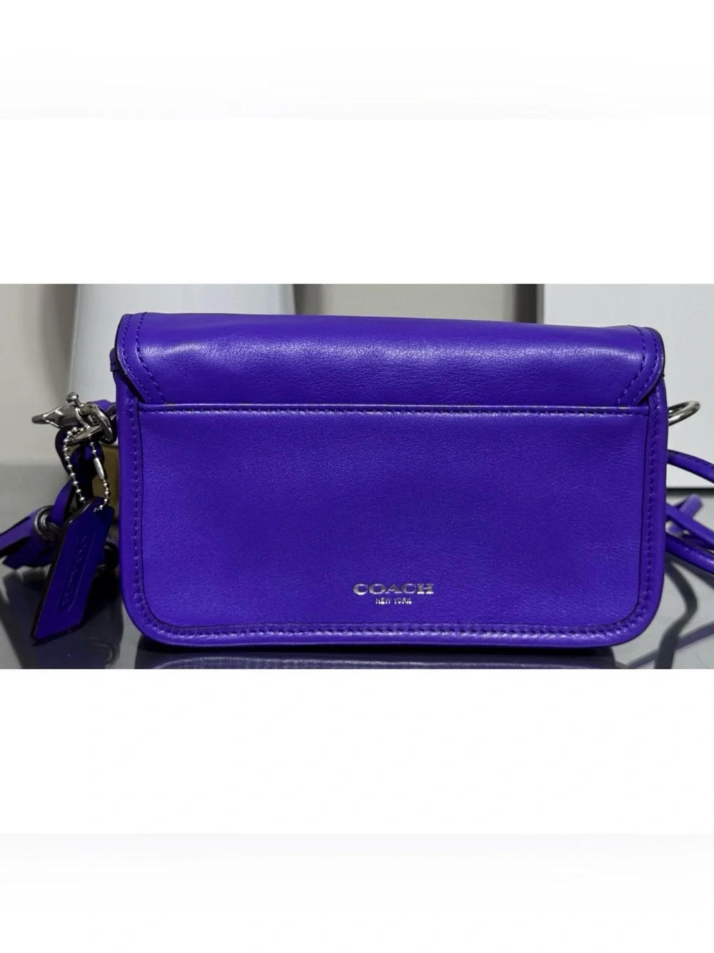 COACH Legacy Penny Crossbody Bag – ULTRAVIOLET PURPLE – Style 19914